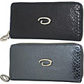 O by Oscar de la Renta Serpiente Zip Wallet