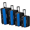 Rockland Polo Equipment 4-piece Luggage Set