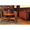 Mission Solid Oak 6-piece Dining Set with Sideboard