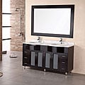 Modern Double Sink Bathroom Vanity Set