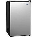 Compact 4.4-cubic-foot Stainless Steel Refrigerator
