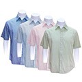 Domani Men's Horizontal Striped Sport Shirt