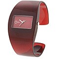 Cool Kids Girl's Clear Berry Bangle Watch