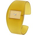 Cool Kids Girl's Yellow Bangle Watch