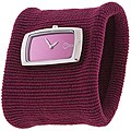 Cool Kids Girl's Purple Wristband Watch