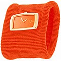 Cool Kids Girl's Orange Wristband Watch