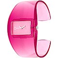 Cool Kids Girl's Clear Berry Bangle Watch