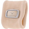 Cool Kids Girl's Beige Wristband Watch