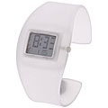 Cool Kids Girl's White Digital Bangle Watch