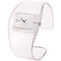 Cool Kids Clear White Bangle Watch