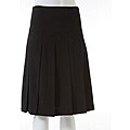 Tabeez Women's Pleated Drop Yolk Skirt