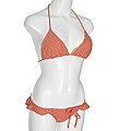 Salinas Iaia' Triangle Bikini with Ruffled Bottoms