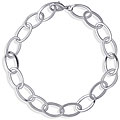 Silvertone 36-inch Stadium Chain Necklace