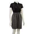 Max & Cleo Women's 'Twofer' Woven Dress