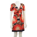 Max & Cleo Women's 'Bloom' Short-sleeve Dress