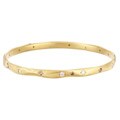 18k Yellow Gold 1 1/4ct TDW Diamond Bangle (G-H, SI)