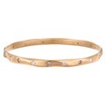 18k Pink Gold 1ct TDW Diamond Bangle (G-H, SI)