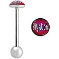 Adult Surgical Steel 'Biyatch' Barbell Tongue Ring