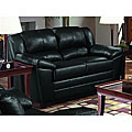 Simmons Paris Black Loveseat