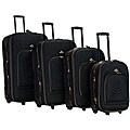 Rockland Runway 4-piece Expandable Luggage Set