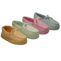 I Luv Planet Earth Bamboo Waffle Memory Foam Moccasins