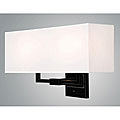 Antique Black 2-light Wall Sconce