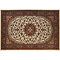 Mongolian Hand-crafted Badamjav Wool Rug (6'6 x 9'10)