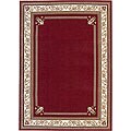 Mongolian Amgalan Red Rug (7'6 x 10'6)