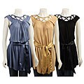 Sworn Virgins Women's Silk Ribbon Criss-cross Top
