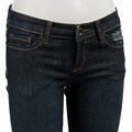 Ed Hardy Women's Signature Rhinestone Basic Bootcut Jeans