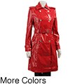 Big Chill Women's Belted Trench Coat