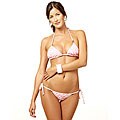 Lisa Lozano Zebras Triangle String Bikini