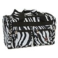 Rockland Bel-Air 19-inch Zebra Carry-on Tote Bag