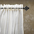 Tea Room Sheer Drapery Panel