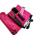 FHI Pink 1-inch Flat Iron Limited Edition Clutch Kit