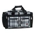 Rockland Bel-Air 19-inch Black Cross Carry-on Tote Bag