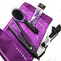 FHI Purple 1-inch Flat Iron Limited Edition Clutch Kit