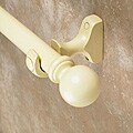 Cassidy West 4-foot Smooth Wood Curtain Rod Set