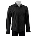 Unlimited Men's Pinstripe Printed Back Shirt