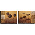 Cheryl Martin 'Subtle Ground' 2-piece Canvas Set