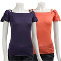 BCBGeneration Women's Bateau-neck Shirt