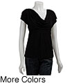 BCBGeneration Women's Cowl-neck Tank Top