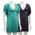 BCBGeneration Women's Front Knot Dress