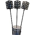 Florentine Black 62-inch Garden Stake Torches (Set of 3)
