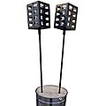 Black 62-inch Florentine Garden Stakes (Set of 2)