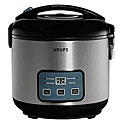 Krups FDH212-76 Black and Metal Rice Cooker