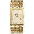 Bulova Men's Diamond Accented Goldtone Watch