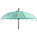 Turquoise Chrysanthemum Umbrella (Indonesia)