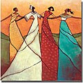 Monica Stewart 'Unity' Unframed Stretched-canvas Art