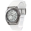 Freestyle Women's Tabu Clear Rubber Strap Watch